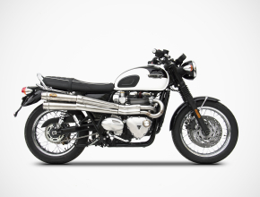 Pô Zard Triumph Bonneville T120 - Full Kit 2>2 High Mounted 