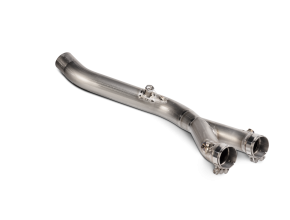 AKRAPOVIC - CỔ PÔ SLIP ON TITANIUM  YAMAHA MT-10/FZ-10 2022 - 2023