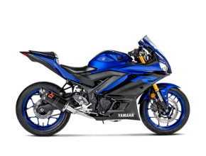 AKRAPOVIC - BỘ PÔ RACING LINE CARBON FULL SYSTEM YAMAHA YZF-R3 (2019+)