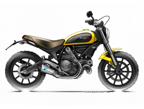 TERMIGNONI - LON PÔ TERMIGNONI Slip on SO01 , SCRAMBLER SCR 400