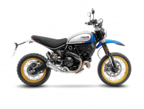 LEOVINCE DUCATI SCRAMBLER 800 DESERT SLED / 2021 2022 LV-10 INOX RACING silencer exhaust Not Approved 15254