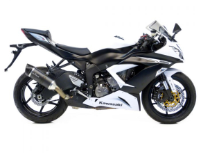 LEOVINCE Kawasaki ZX 6R NINJA / ZX 6R 636 / 2009 2016 SBK LV ONE EvoII CARBON silencer not CE approved 8747E