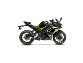 LEOVINCEKAWASAKI VERSYS 650 / Z 650 / NINJA 650 / 2021 2022 LV ONE EVO INOX BLACK complete line EURO 5 14379EBK