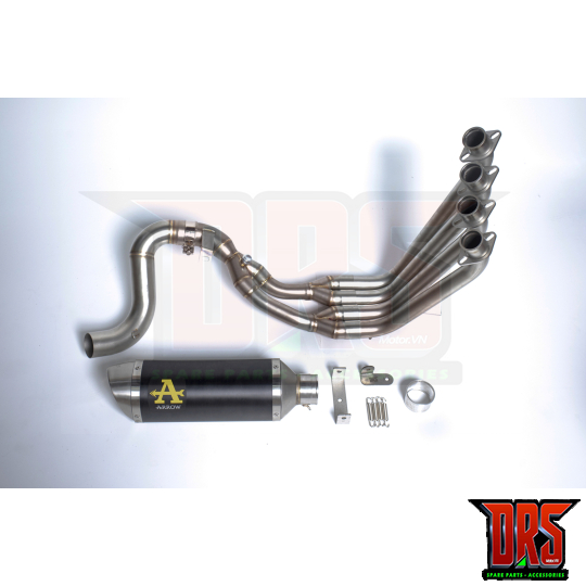 COMPO cổ CB650 Inox và pô ARROW Thunder ( đít nhôm) Chính Hãng