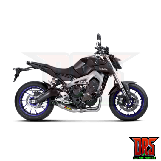 AKRAPOVIC - BỘ PÔ ĐÚT GẦM TITAN FULL SYSTEM YAMAHA MT-09 / XSR900 (2014 - 2020)