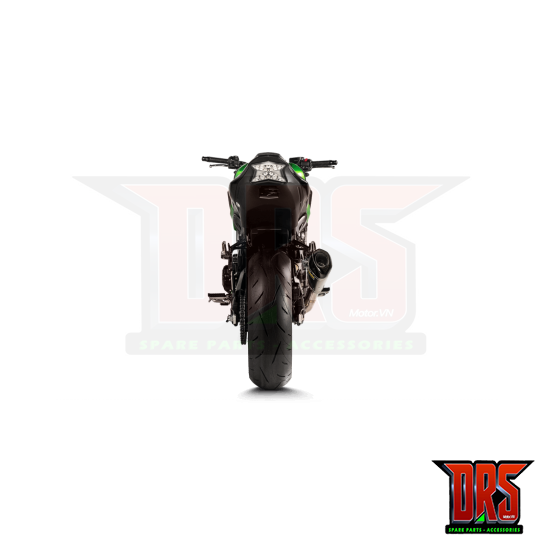 AKRAPOVIC - LON PÔ AKRAPOVIC ĐÙI GÀ  SLIP ON  TITANIUM Kawasaki  Z900  2023