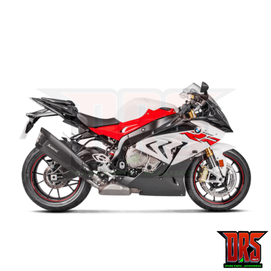 AKRAPOVIC - LON PÔ TITAN ĐEN SLIP-ON BMW S1000RR (2017 - 2018)