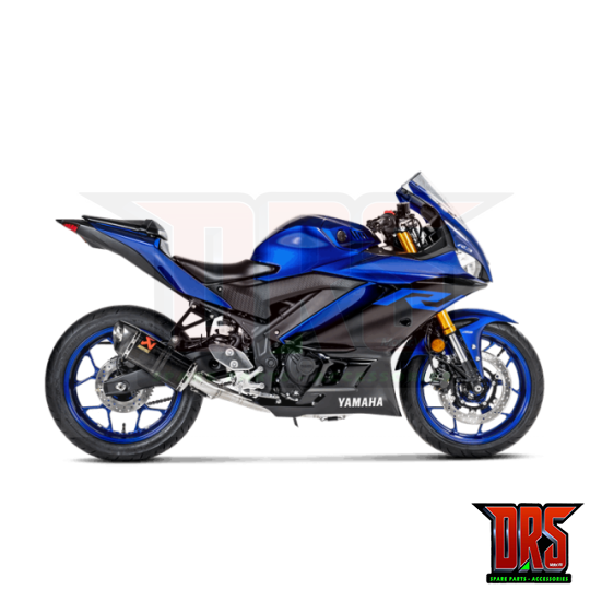AKRAPOVIC - BỘ PÔ RACING LINE CARBON FULL SYSTEM YAMAHA YZF-R3 (2019+)
