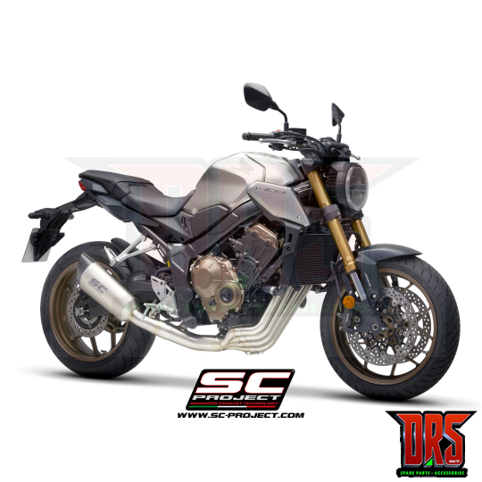 SC PROJECT - BỘ PÔ FULL 4-1  SC1-R TITANIUM , HONDA CB650R 