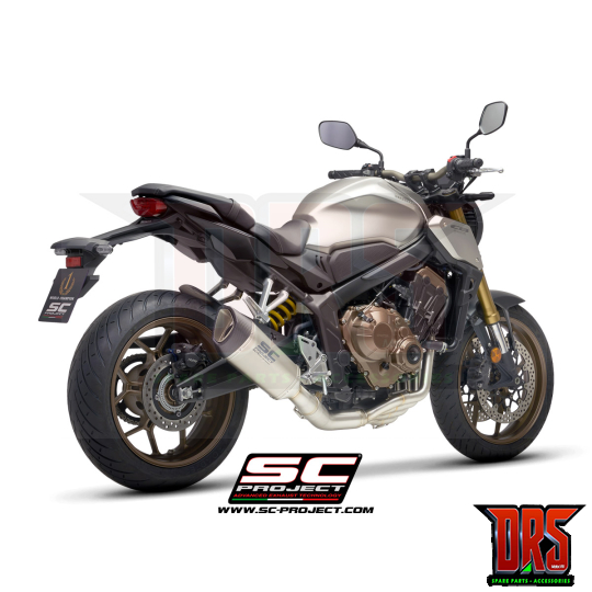 SC PROJECT - BỘ PÔ FULL 4-1  SC1-R TITANIUM , HONDA CB650R 