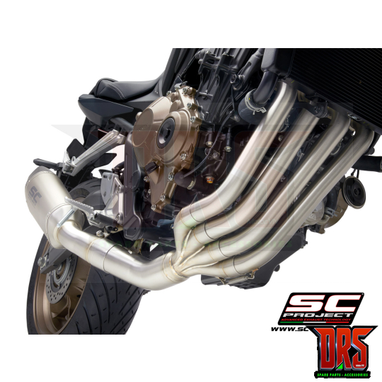 SC PROJECT - BỘ PÔ FULL 4-1  SC1-R TITANIUM , HONDA CB650R 