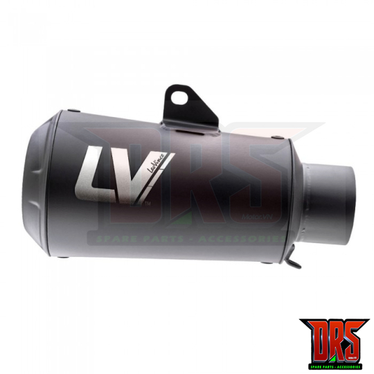 LEOVINCE DUCATI SCRAMBLER 800 ICON / DARK / NIGHTSHIFT / 2021 2022 LV-10 INOX FULL BLACK RACING exhaust Not Approved 15250FB