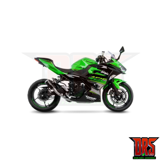 LEOVINCE KAWASAKI NINJA 400 / Z 400 / 2018 2023 LV-10 BLACK INOX silencer exhaust Not Approved 15218B