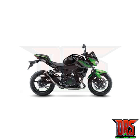 LEOVINCE KAWASAKI NINJA 400 / Z 400 / 2018 2023 LV-10 BLACK INOX silencer exhaust Not Approved 15218B